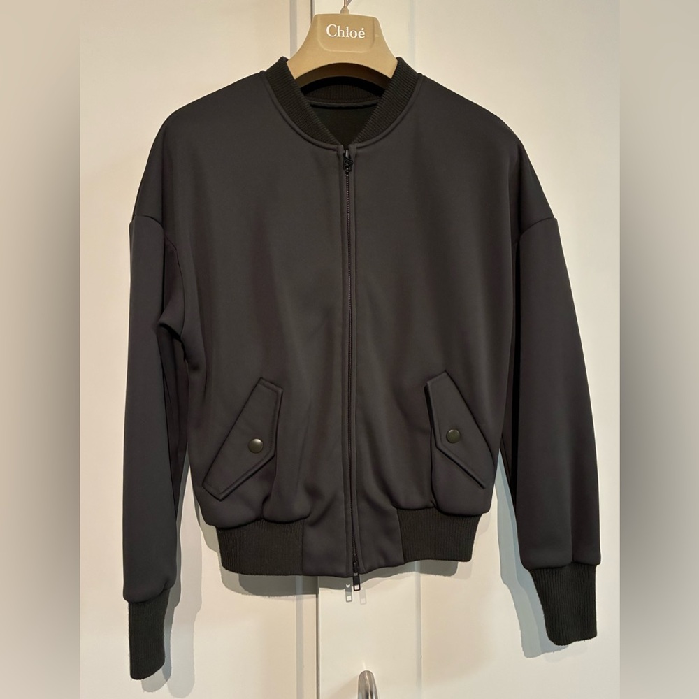 BEAMS XS (JP 36) Demi-Luxe Deep Olive Green Bomber Jacket 🇯🇵